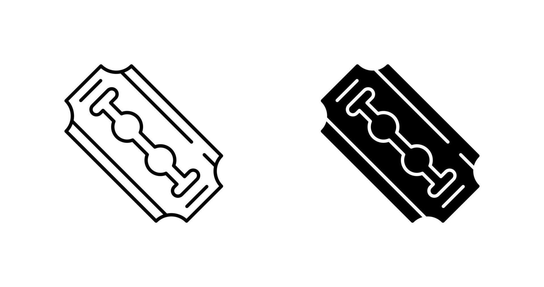 Razor Blade Vector Icon