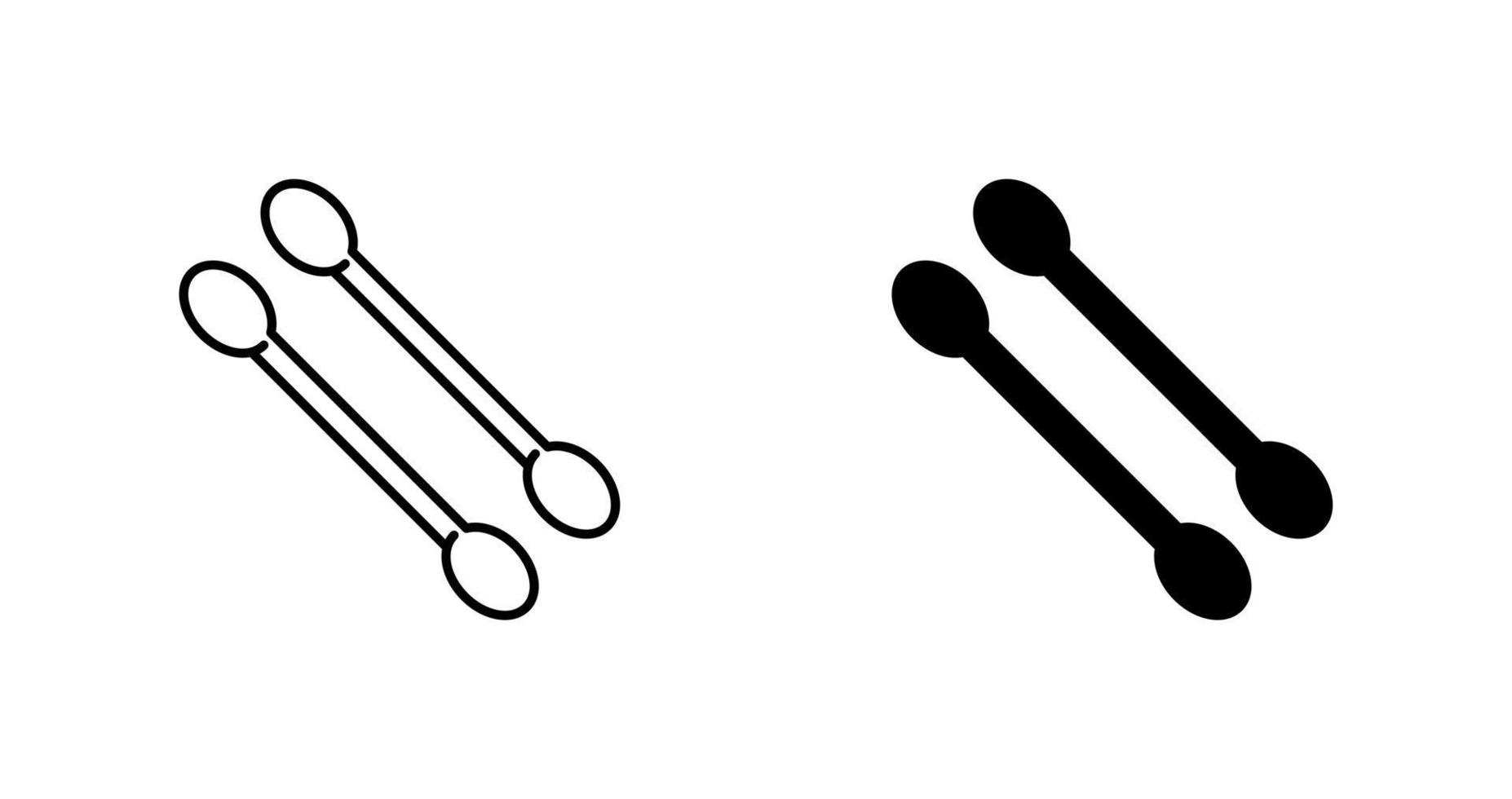 Cotton Bud Vector Icon