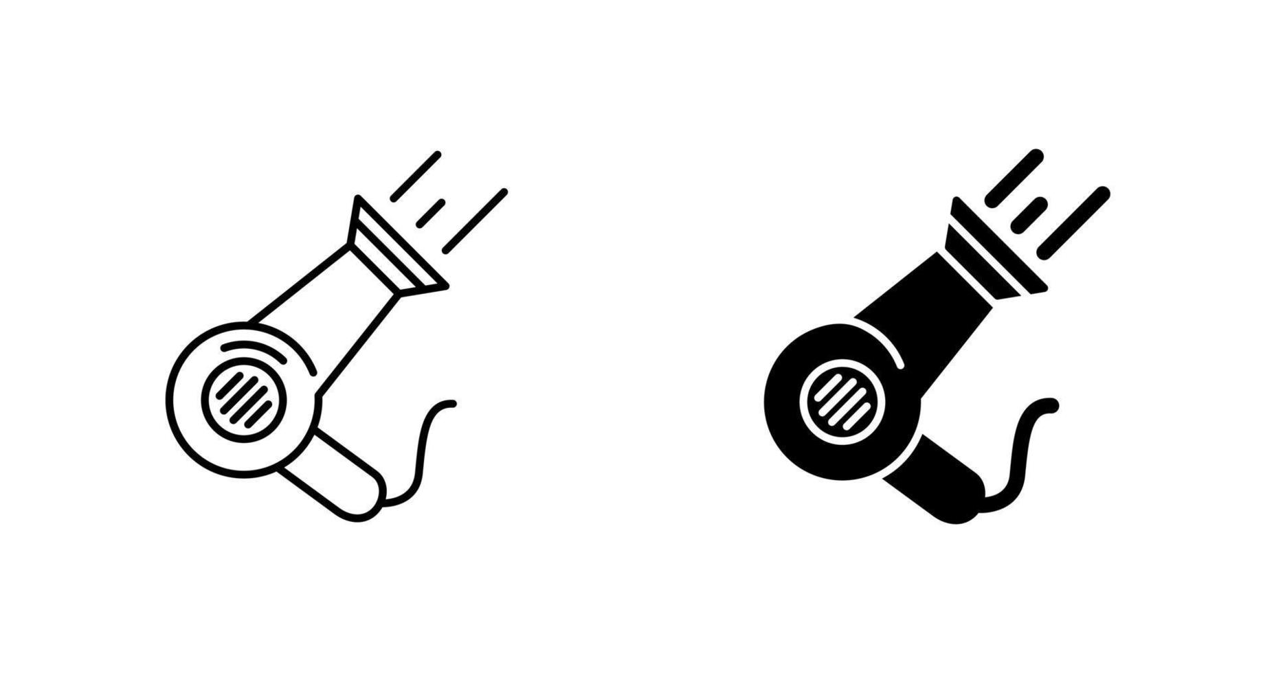 Hair Dryer Vector Icon