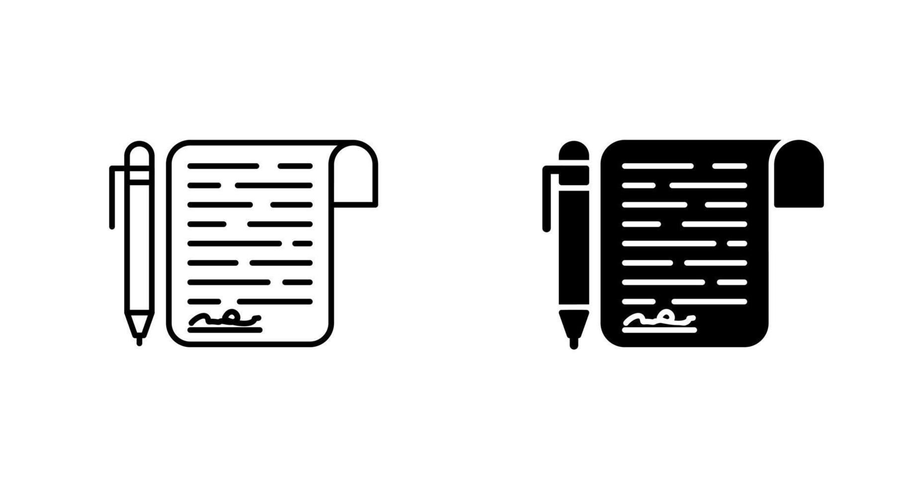 Agreement Vector Icon