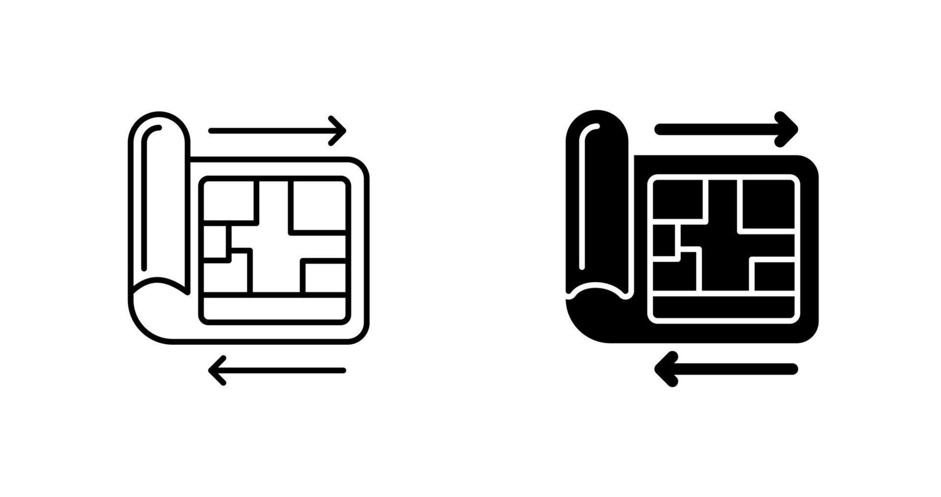 Blueprint Vector Icon