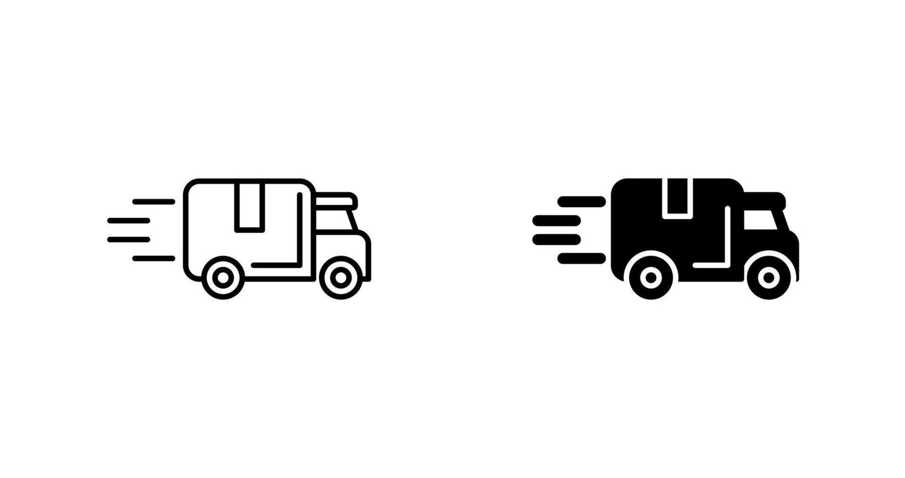 Delivery Truck Vector Icon