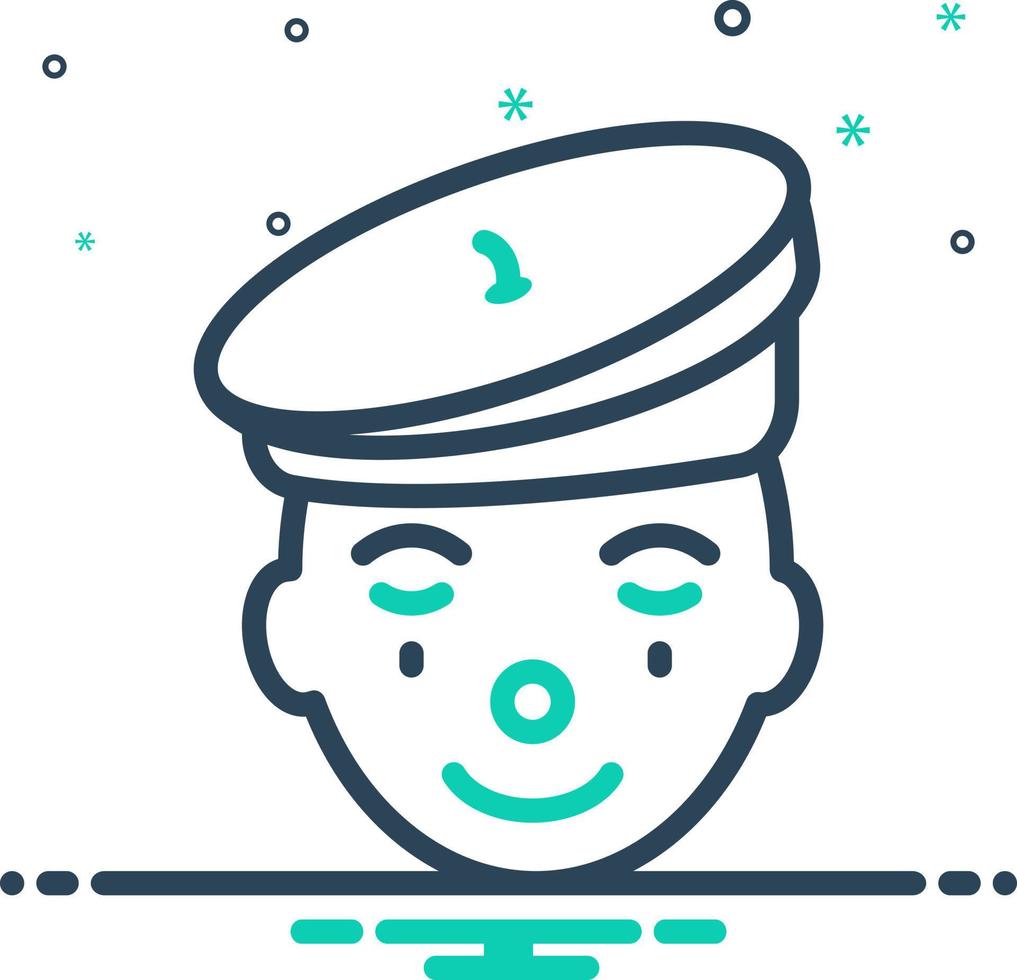 mix icon for mime vector