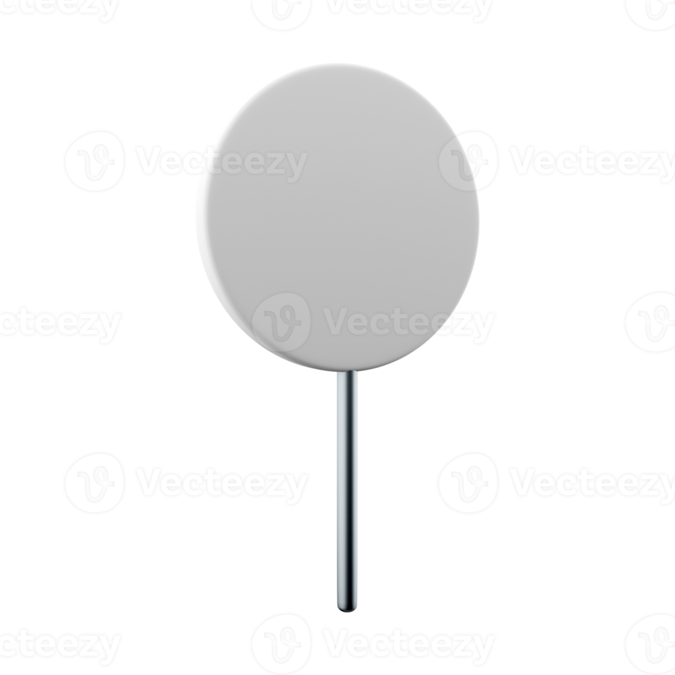 3d render Roundabout Circulation sign line icon. roundabout road. Roundabout sign flat icon. 3d rendering cartoon Circular motion road sign icon. png