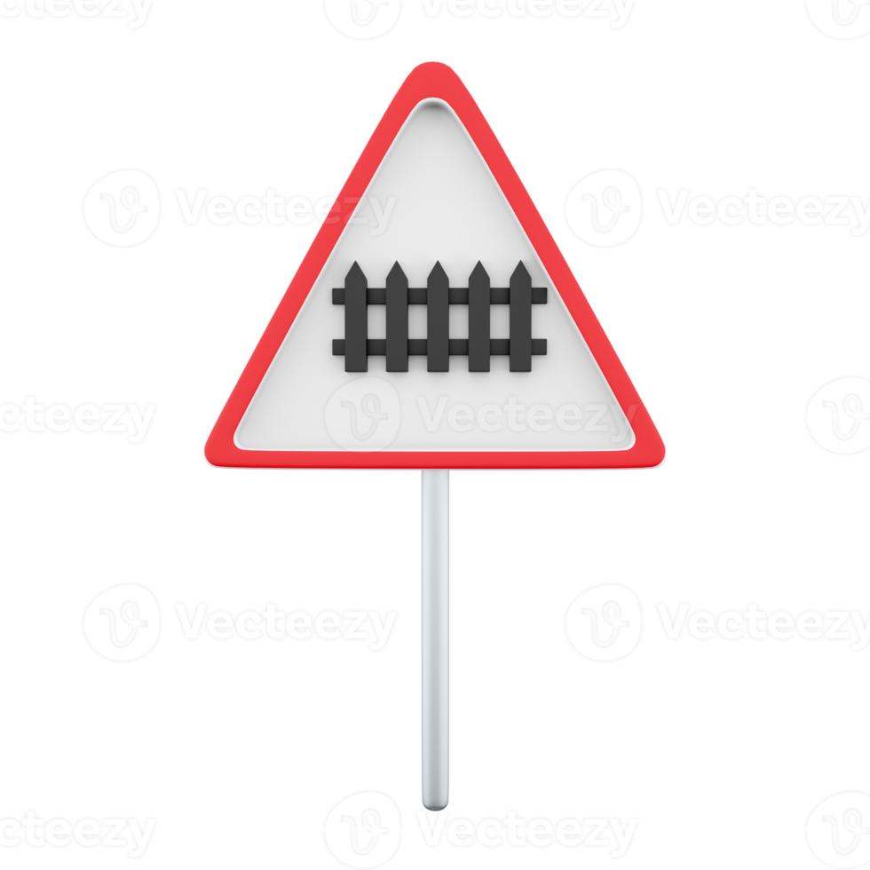 3d render Raster version. Illustration of Prohibitory Red Circle Sign. 3d render icon No Entry for Vehicular Traffic. png