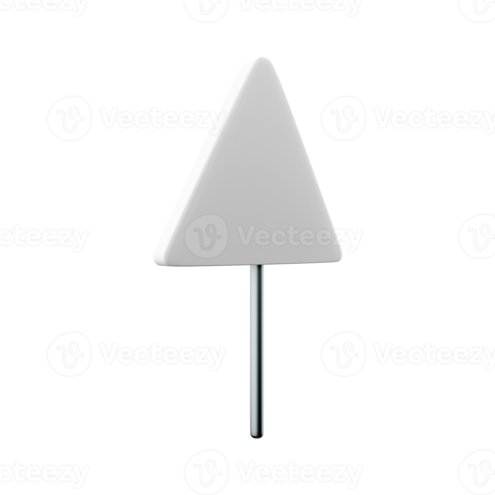 3d machen von ein Vereinigtes Königreich Kreuzung voraus Straße unterzeichnen. es besteht von ein Kreuzung Symbol enthalten innerhalb ein rot Dreieck. 3d machen Kreuzung voraus Straße Zeichen Karikatur Symbol. png