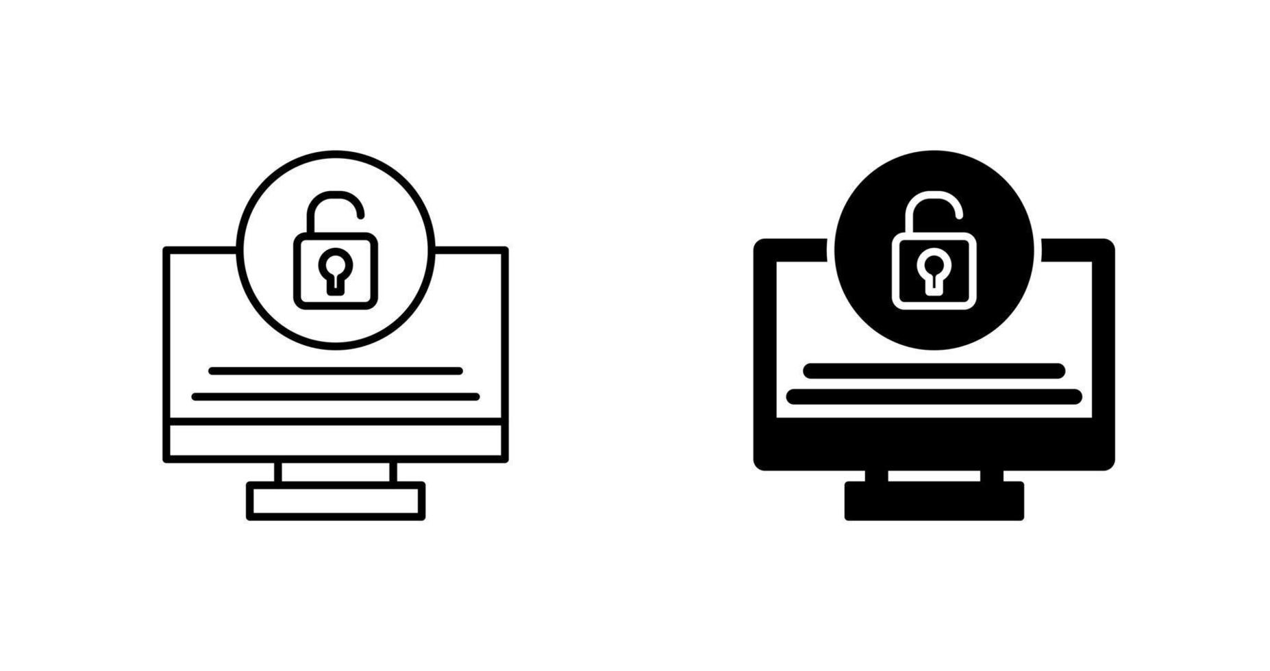 Unlock Vector Icon
