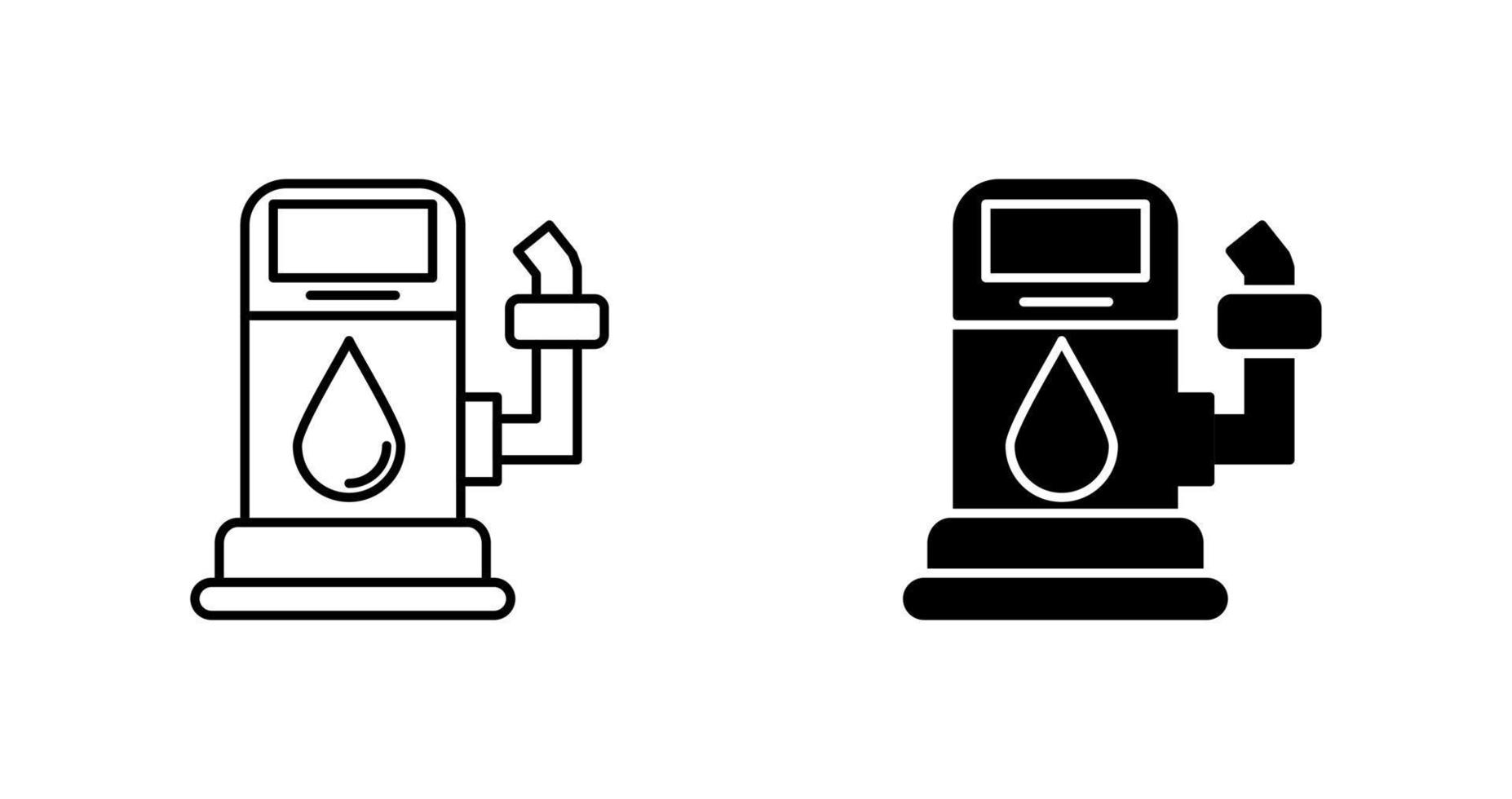 Gas Station Vector Icon