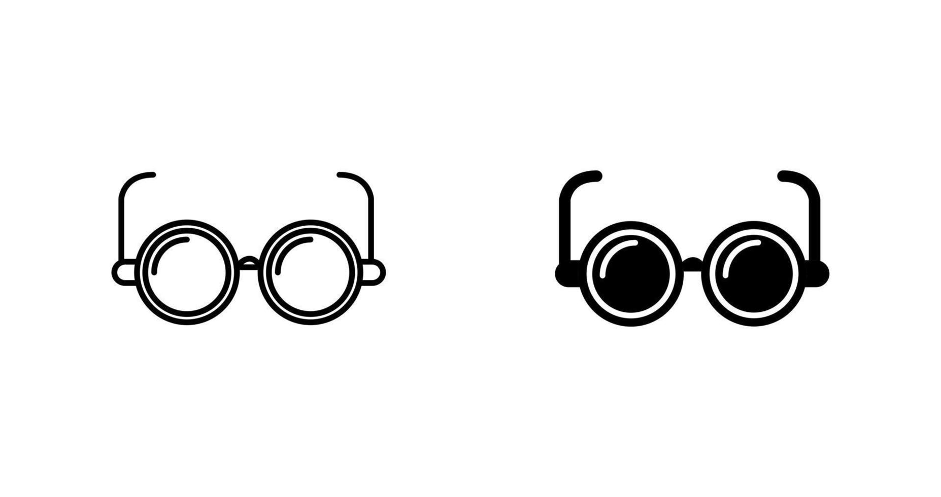 Eyeglasses Vector Icon