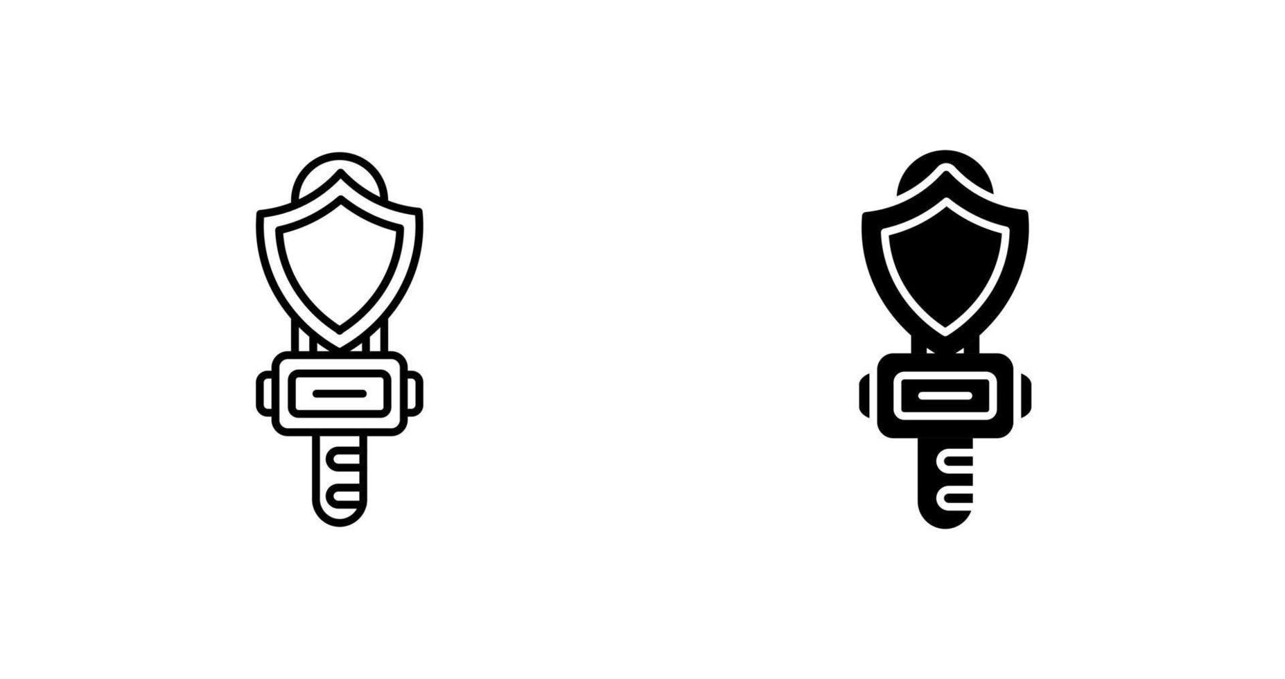 icono de vector de seguridad