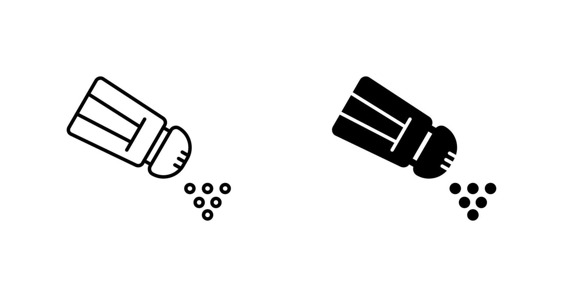 Salt Vector Icon