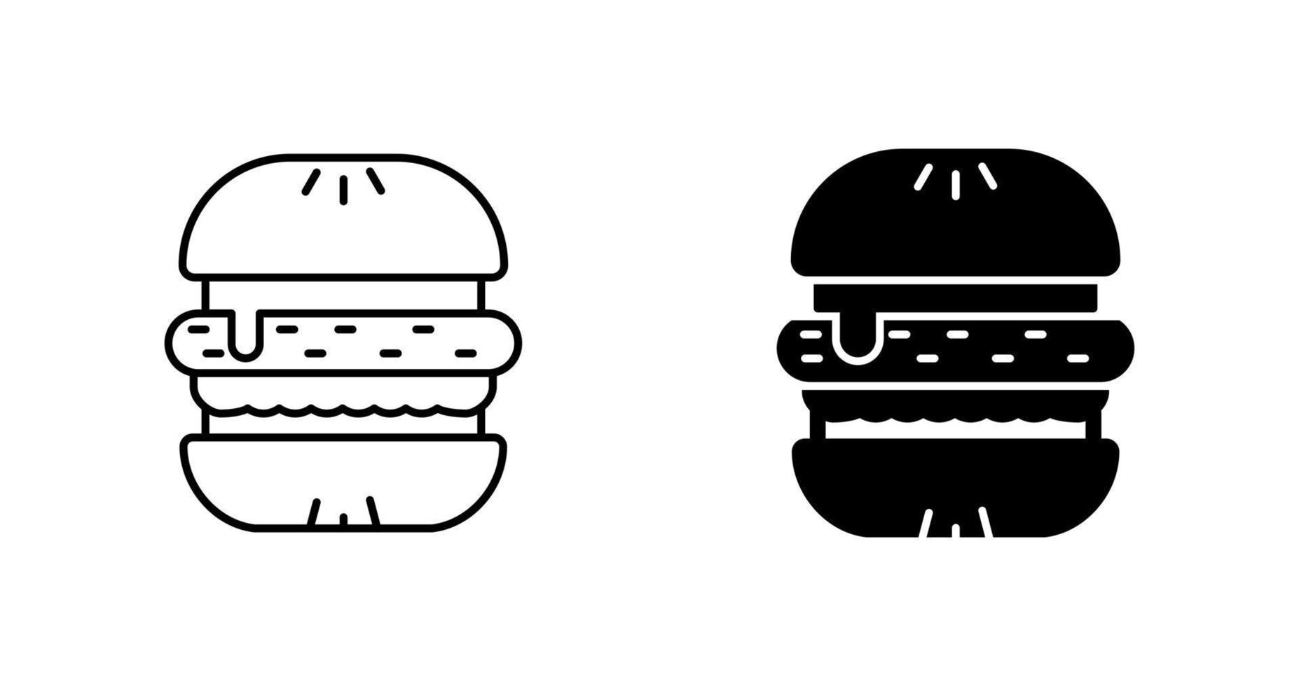 Burger Vector Icon