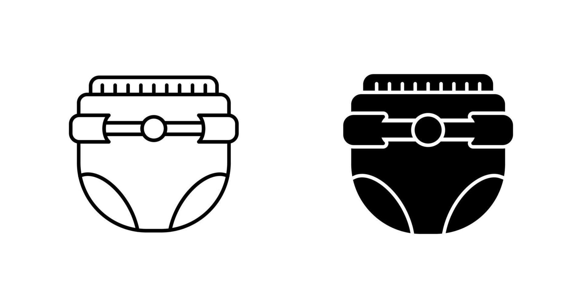 Diaper Vector Icon