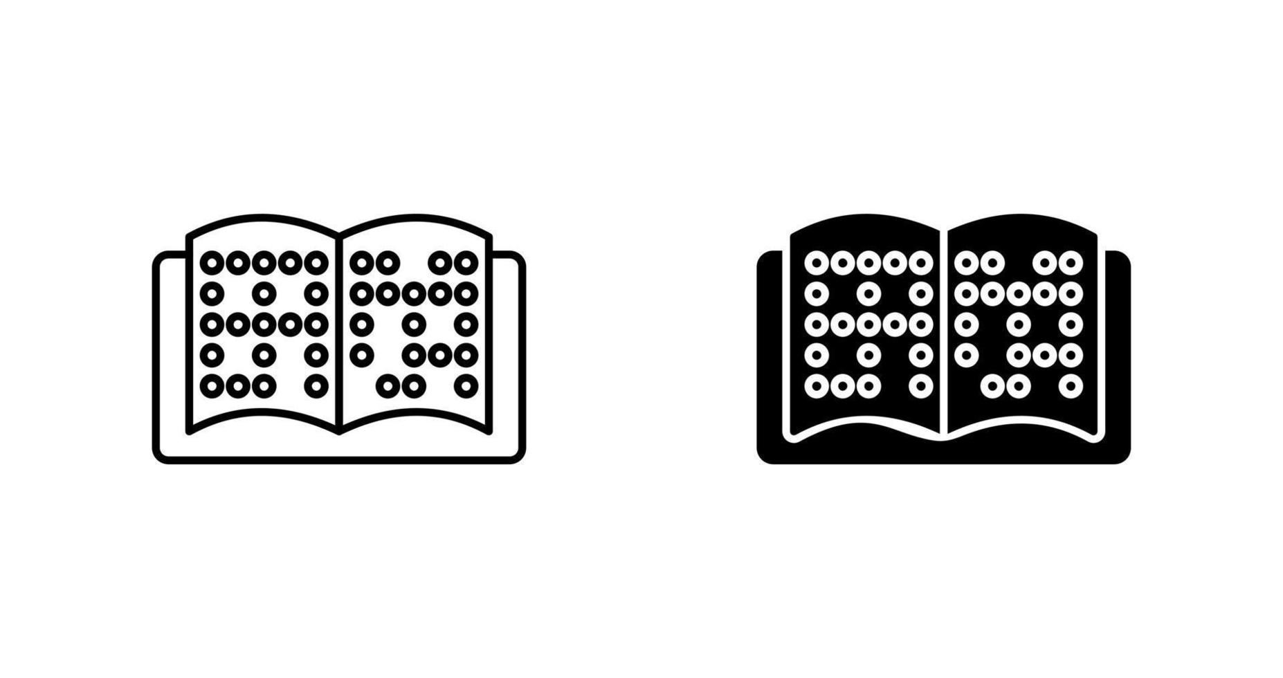 Braille Vector Icon