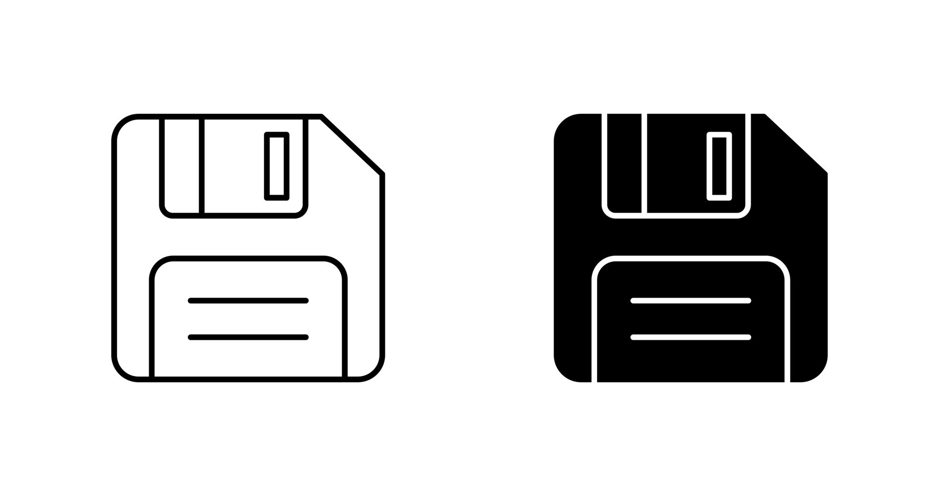 Floppy Disk Vector Icon 22284354 Vector Art at Vecteezy
