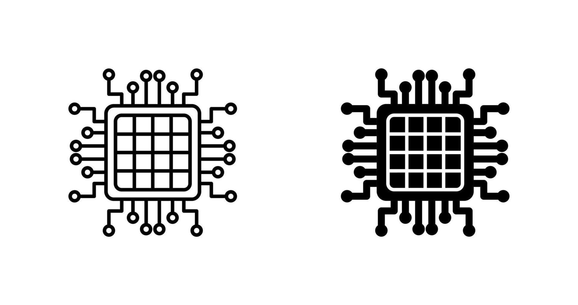 Processor Vector Icon
