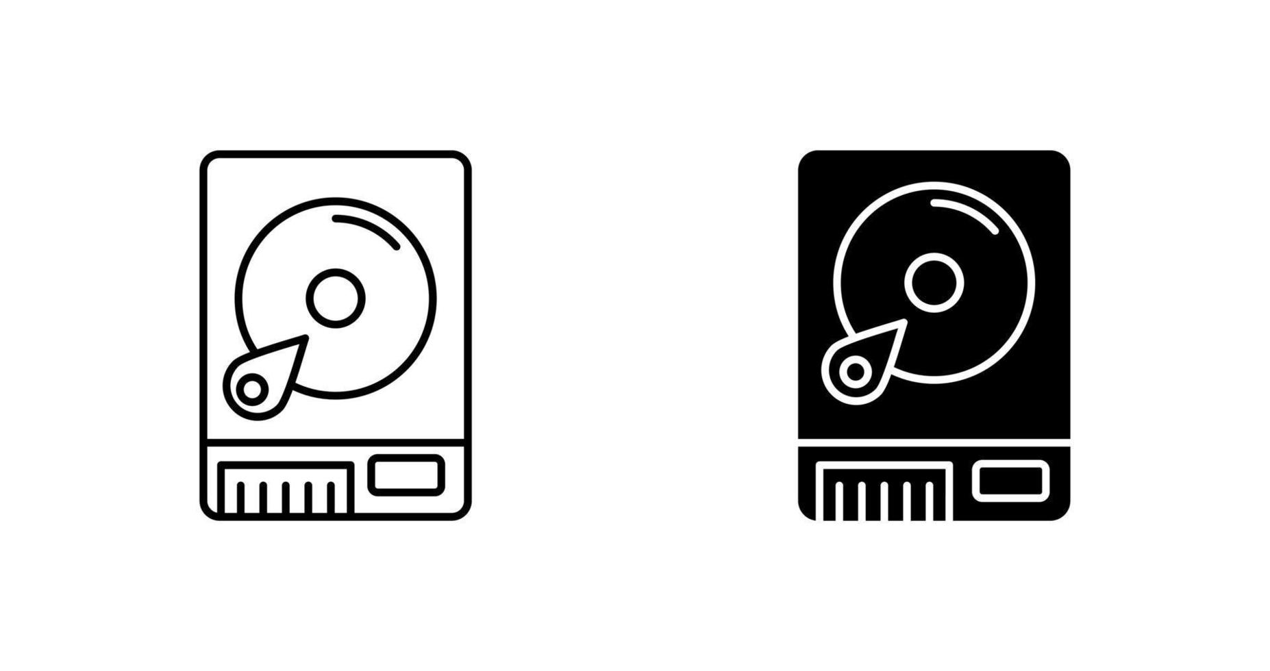 Harddrive Vector Icon