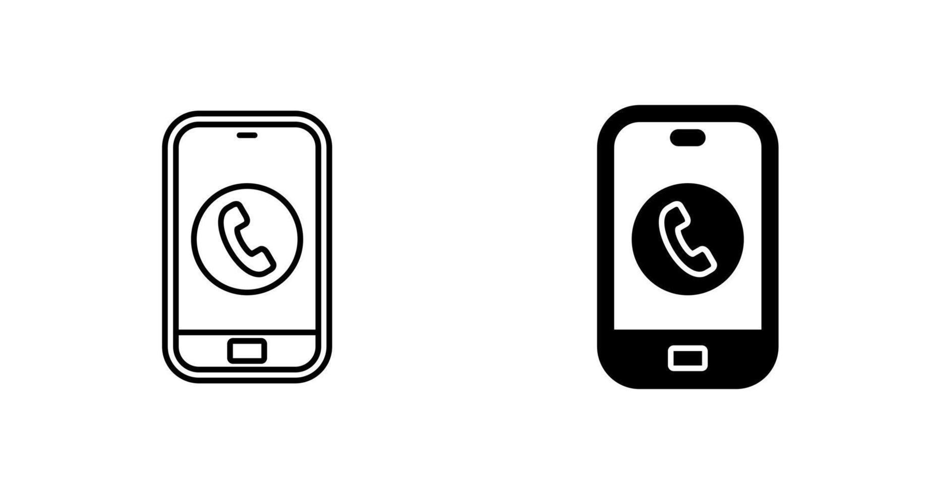 icono de vector de teléfono