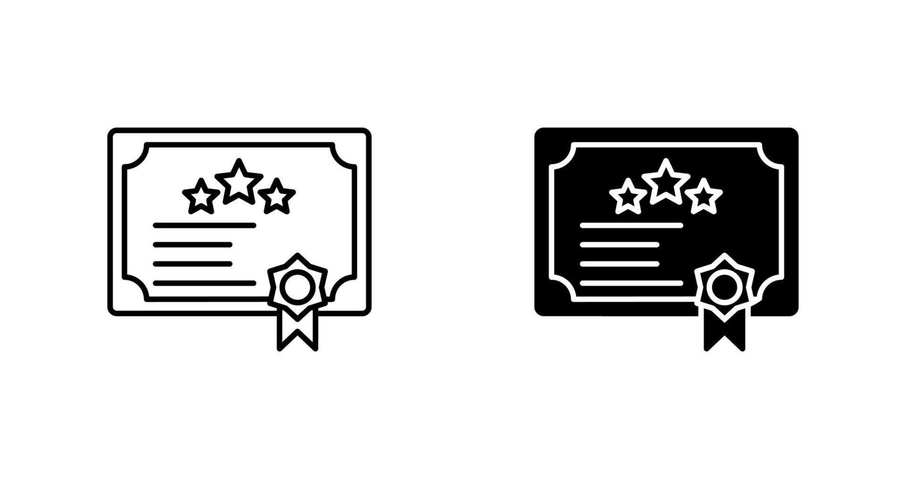 Diploma Vector Icon