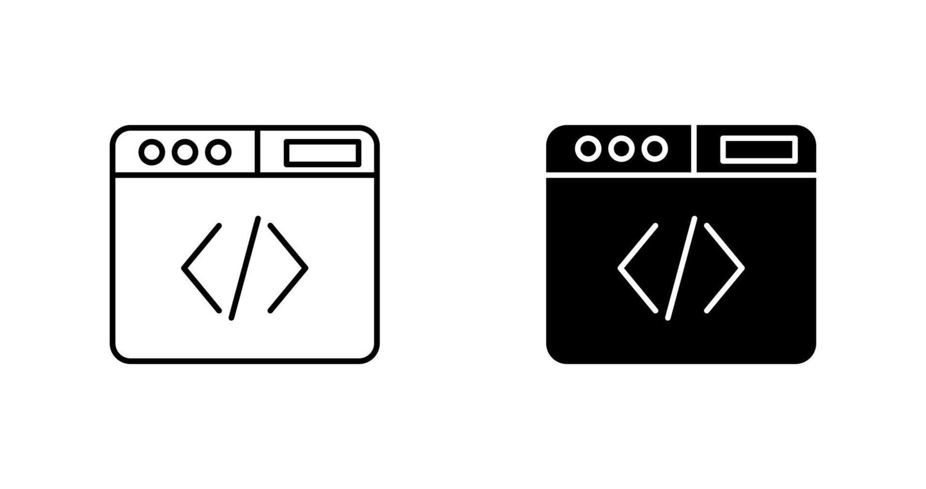 Browser Vector Icon
