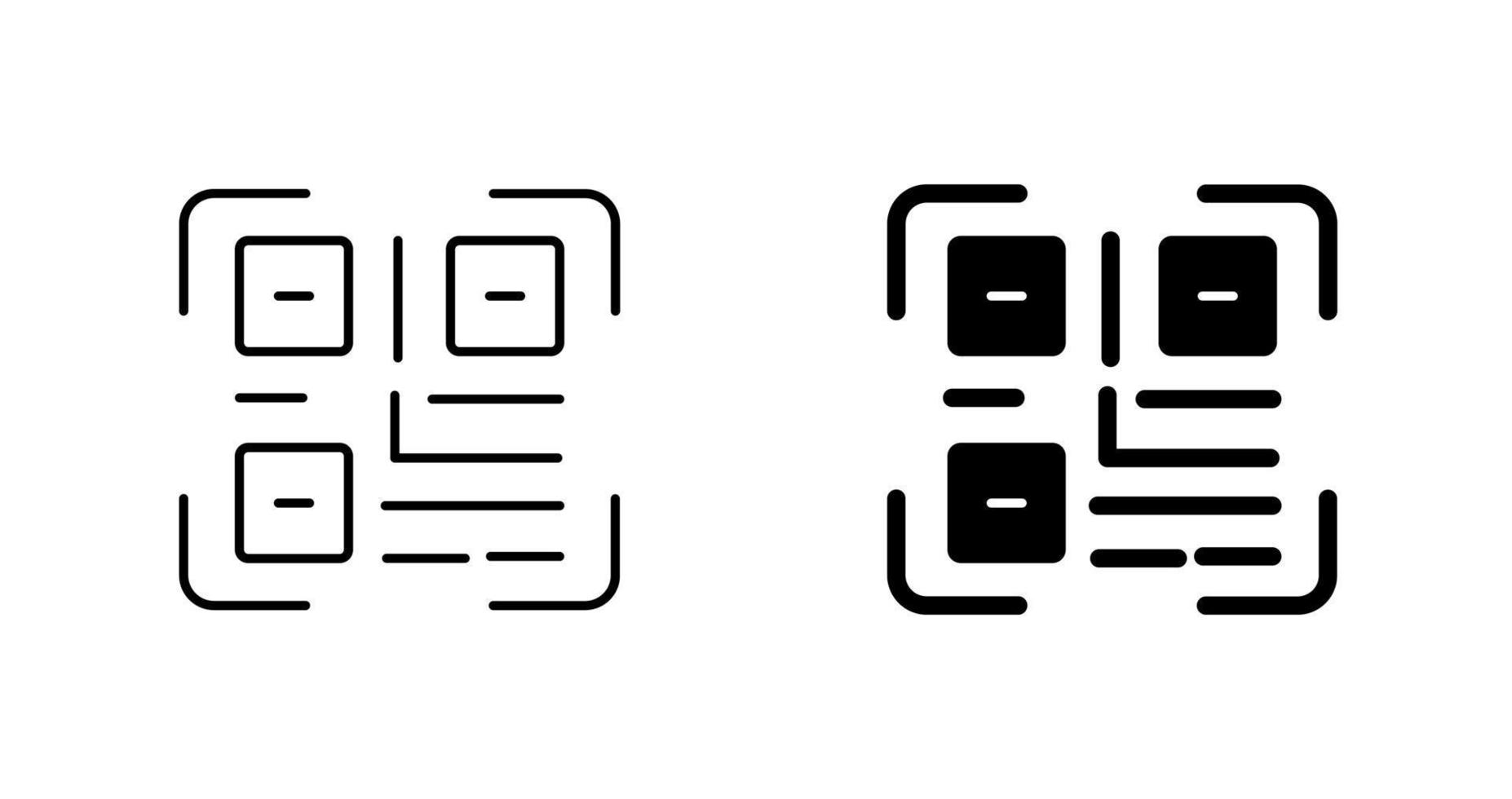 Qr code Vector Icon