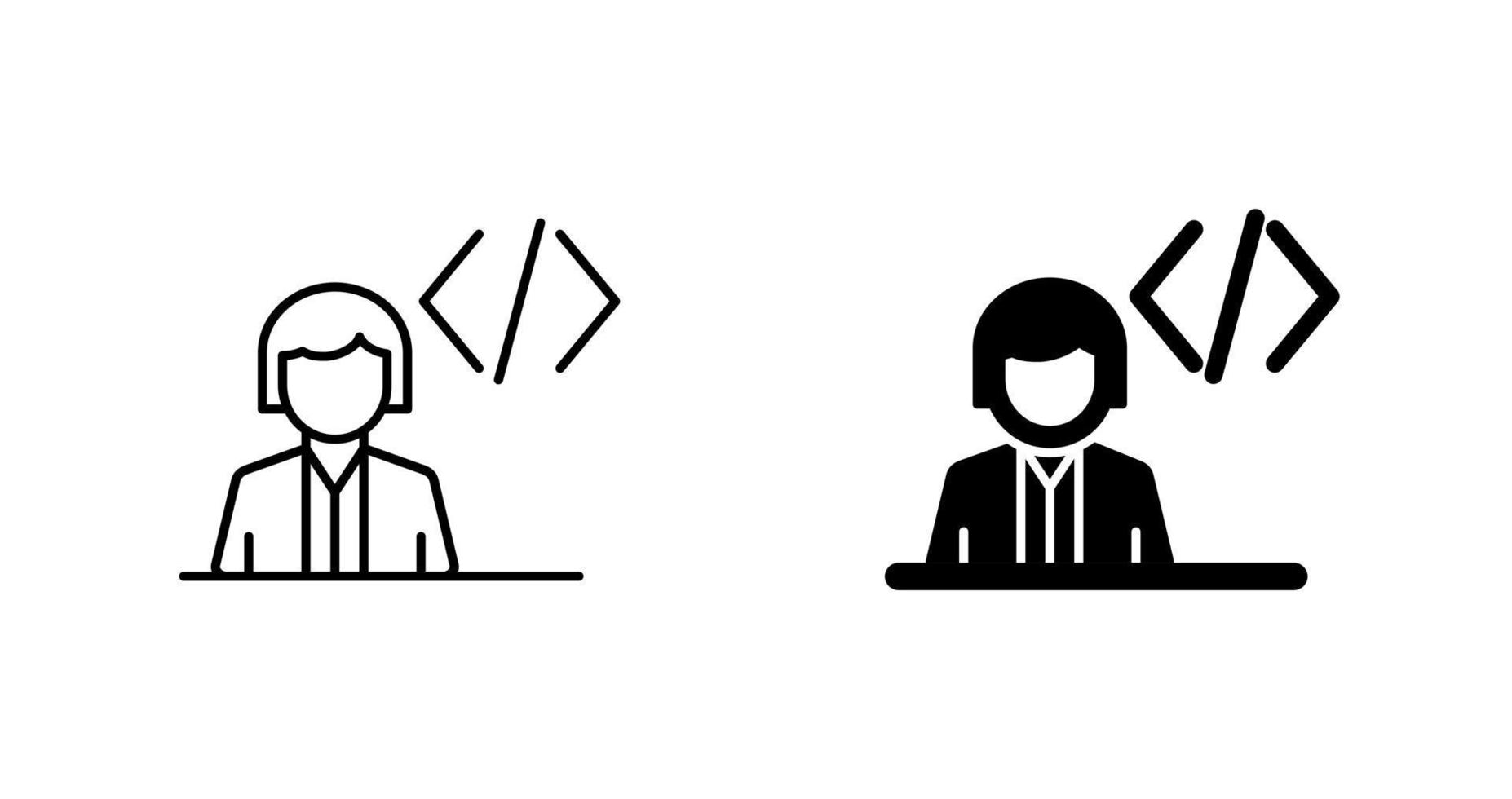 Programmer Vector Icon