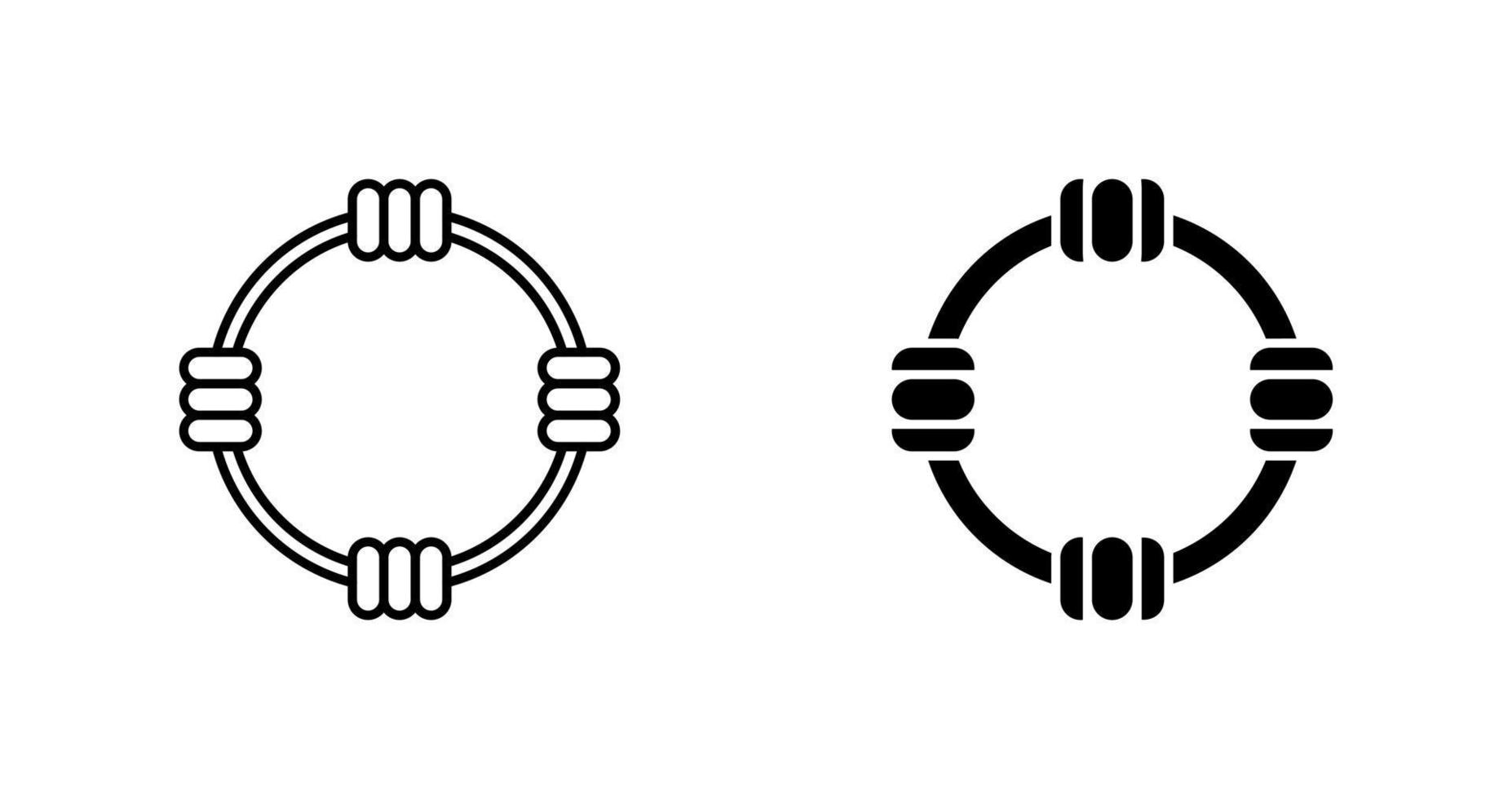 Hula Hoop Vector Icon