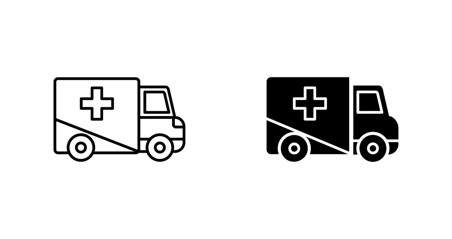 Ambulance Vector Icon