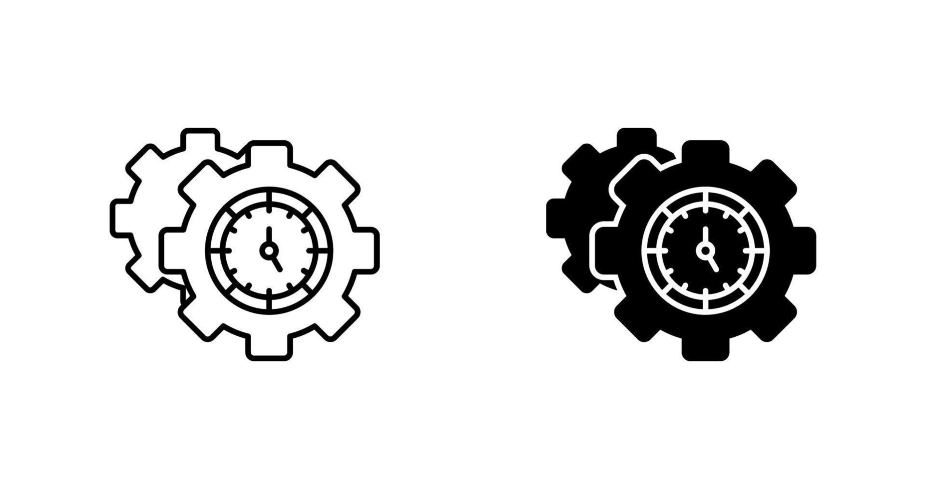 Time Management Vector Icon