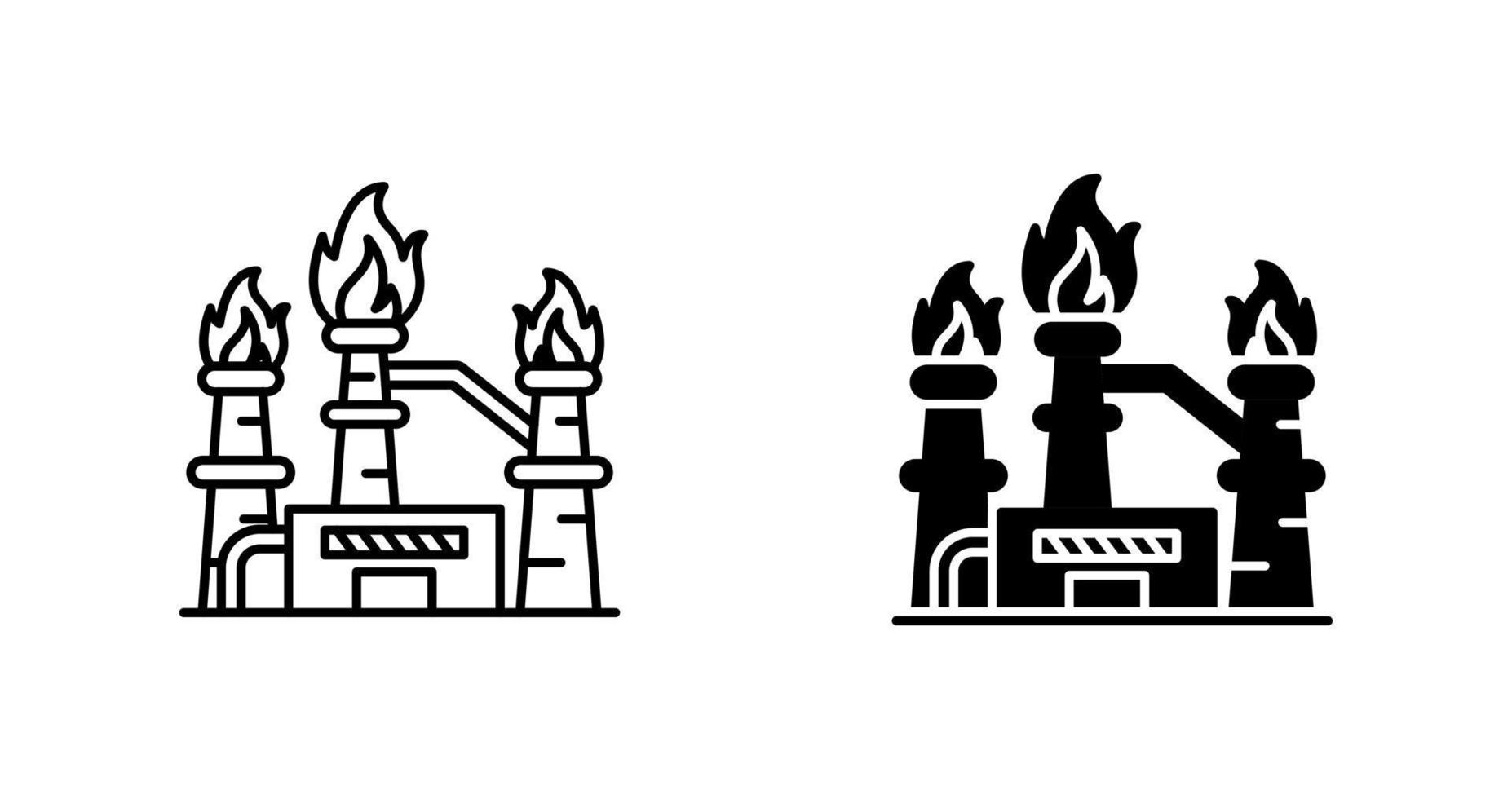 Natural Gas Vector Icon