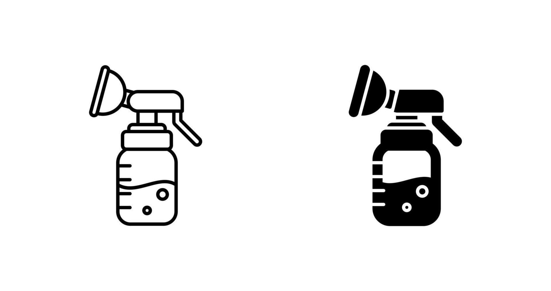 Breast Pump Vector Icon