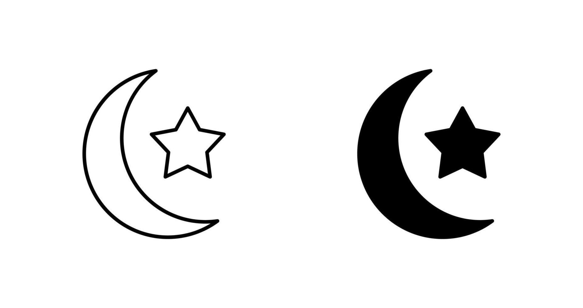 Moon Vector Icon