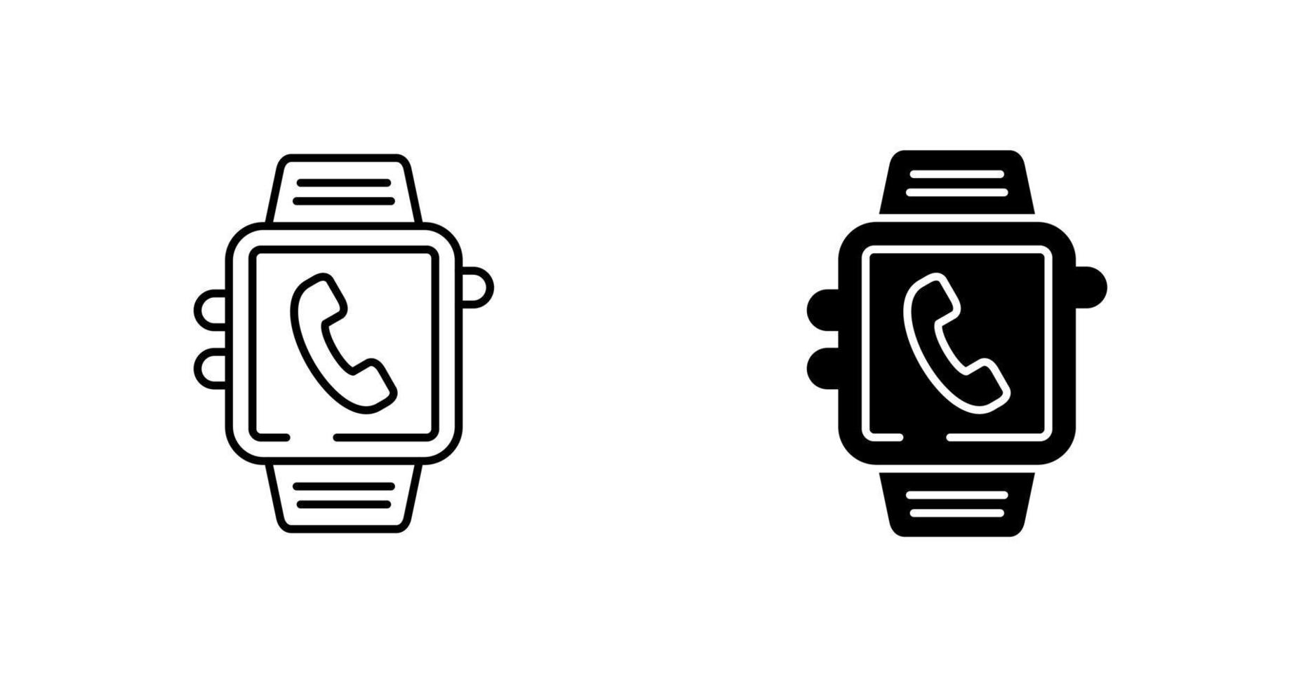 Watch Call Vector Icon