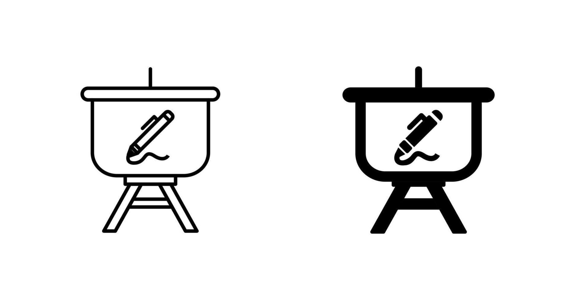 Education Presentation Vector Icon
