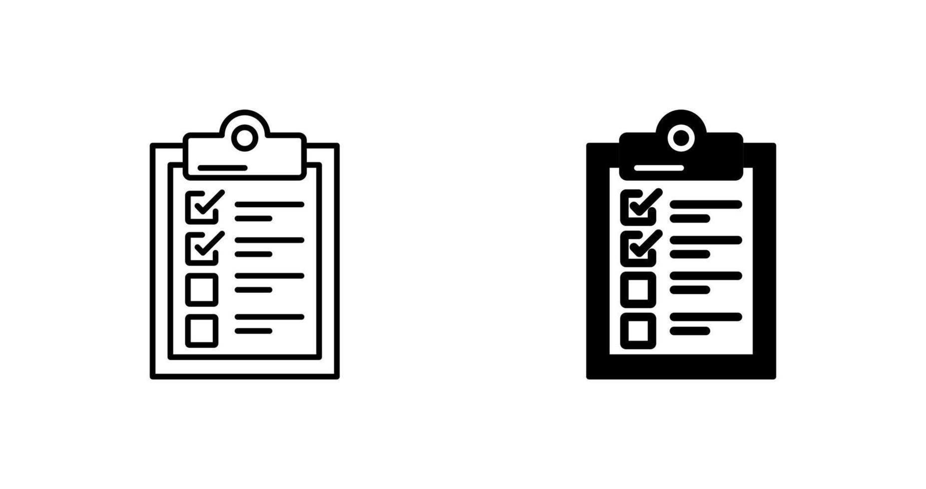 Clipboard Vector Icon