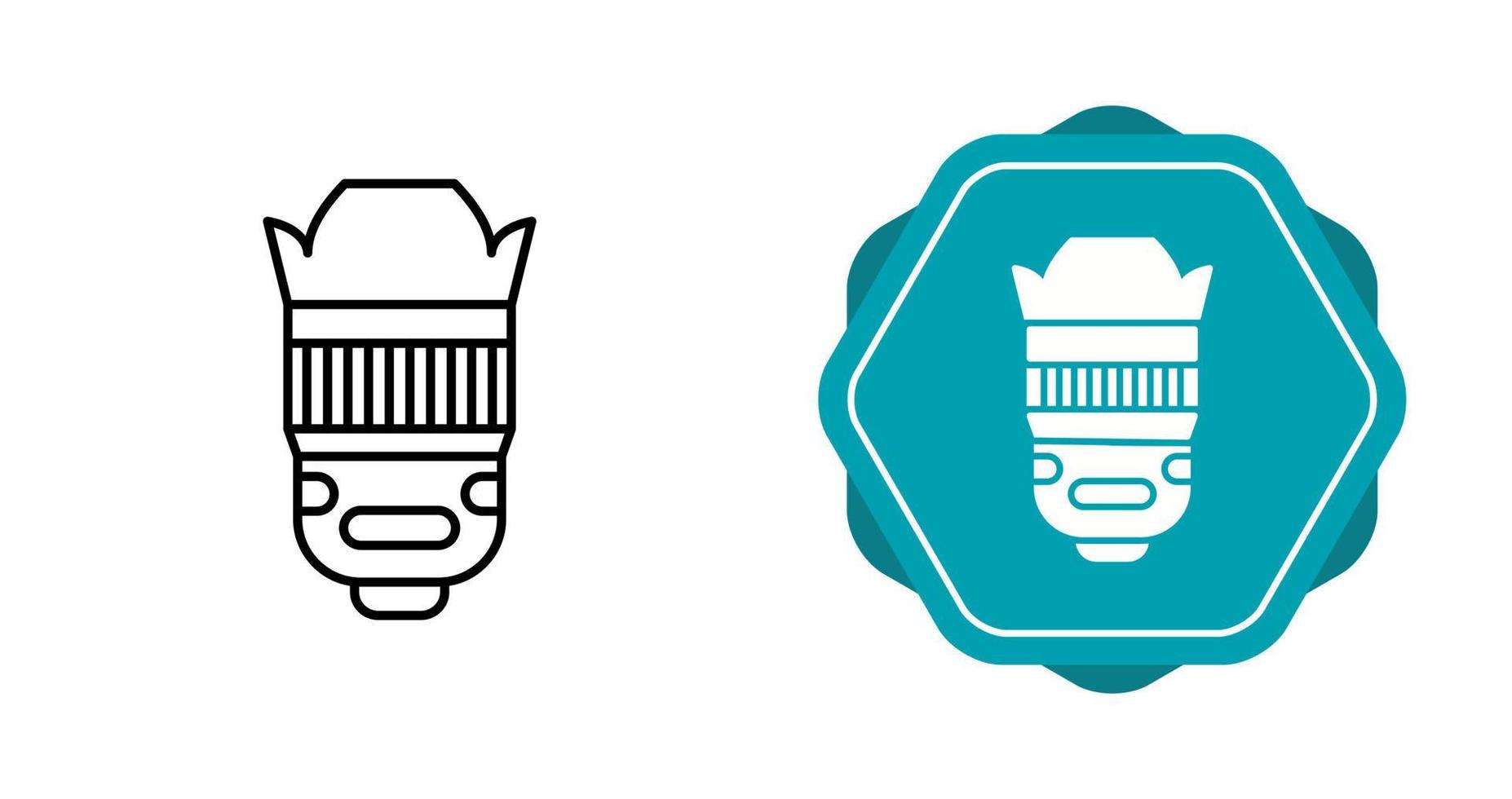 Camera Lens Vector Icon