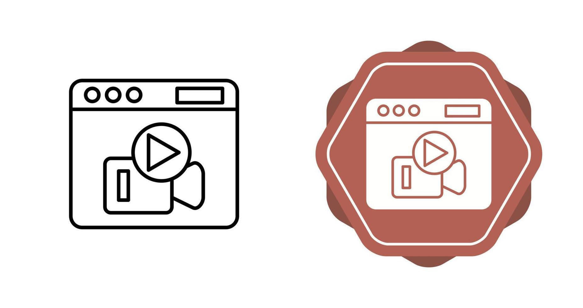 Vlog Vector Icon