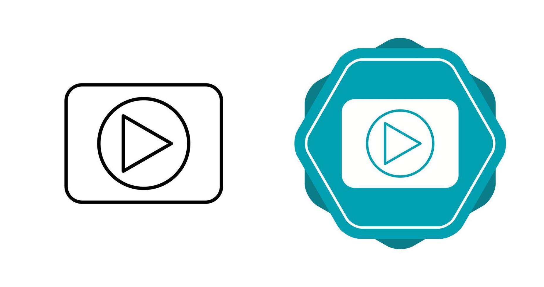 Play Button Vector Icon