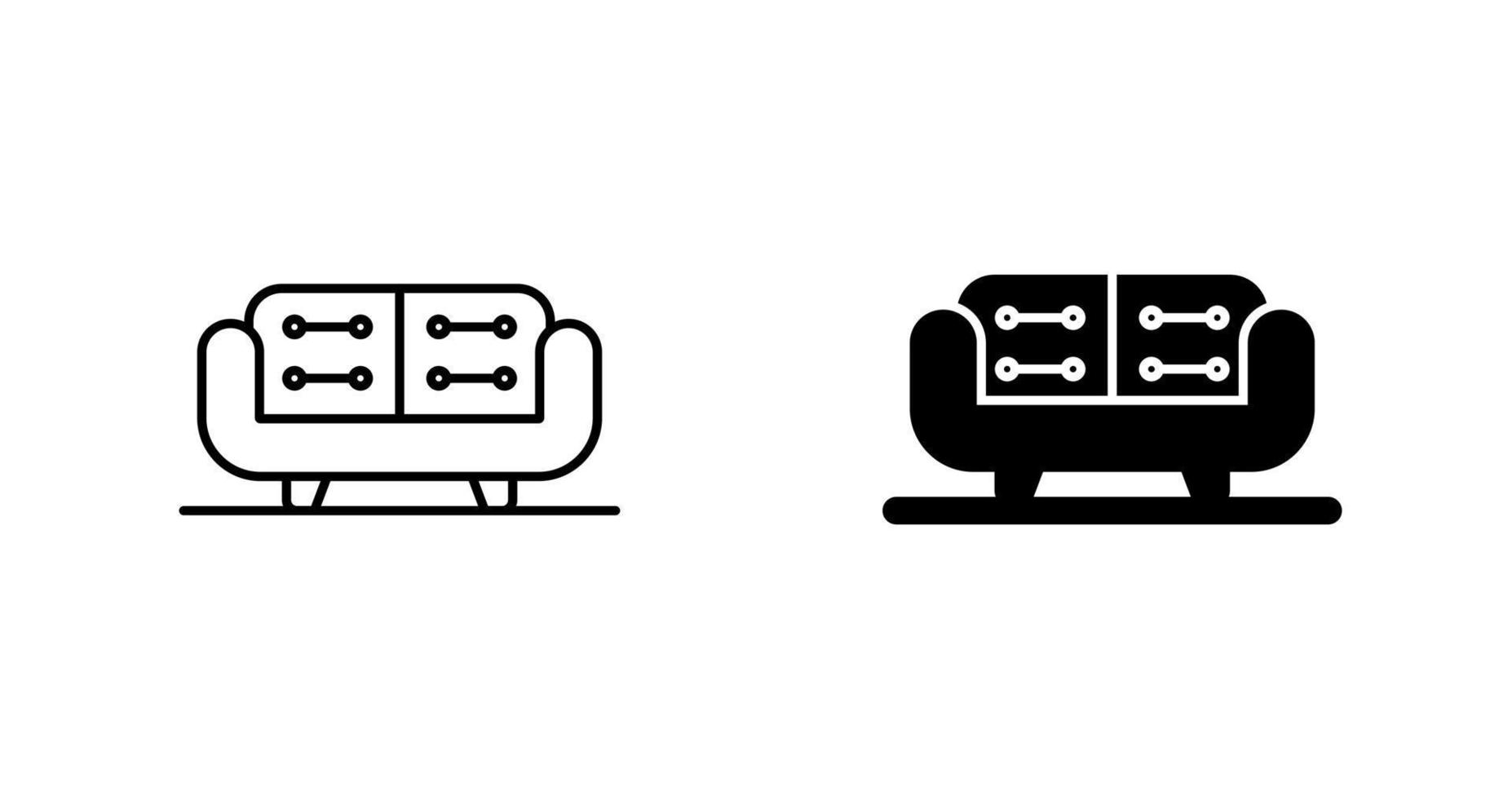 Sofa Vector Icon
