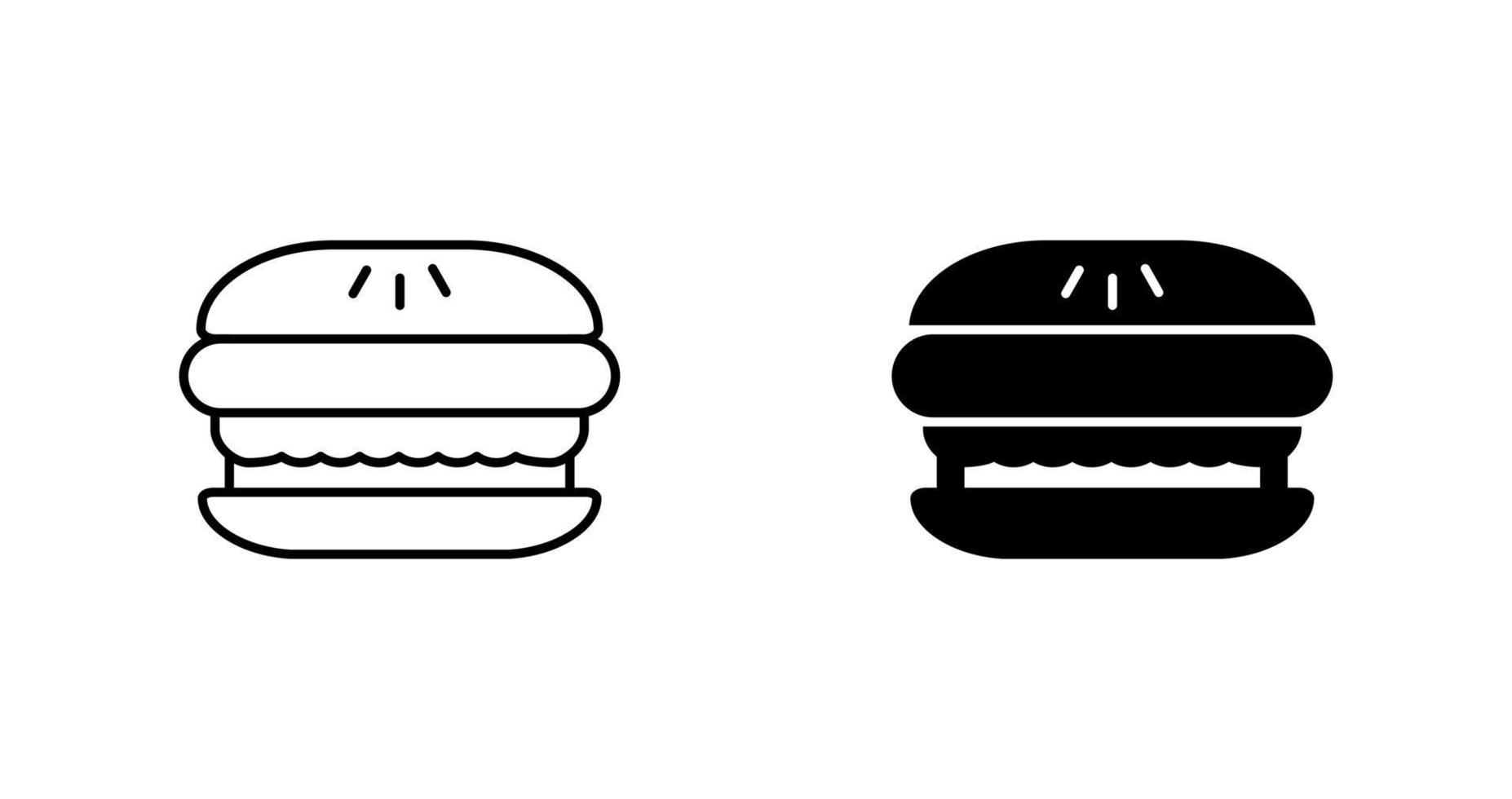 Hamburger Vector Icon