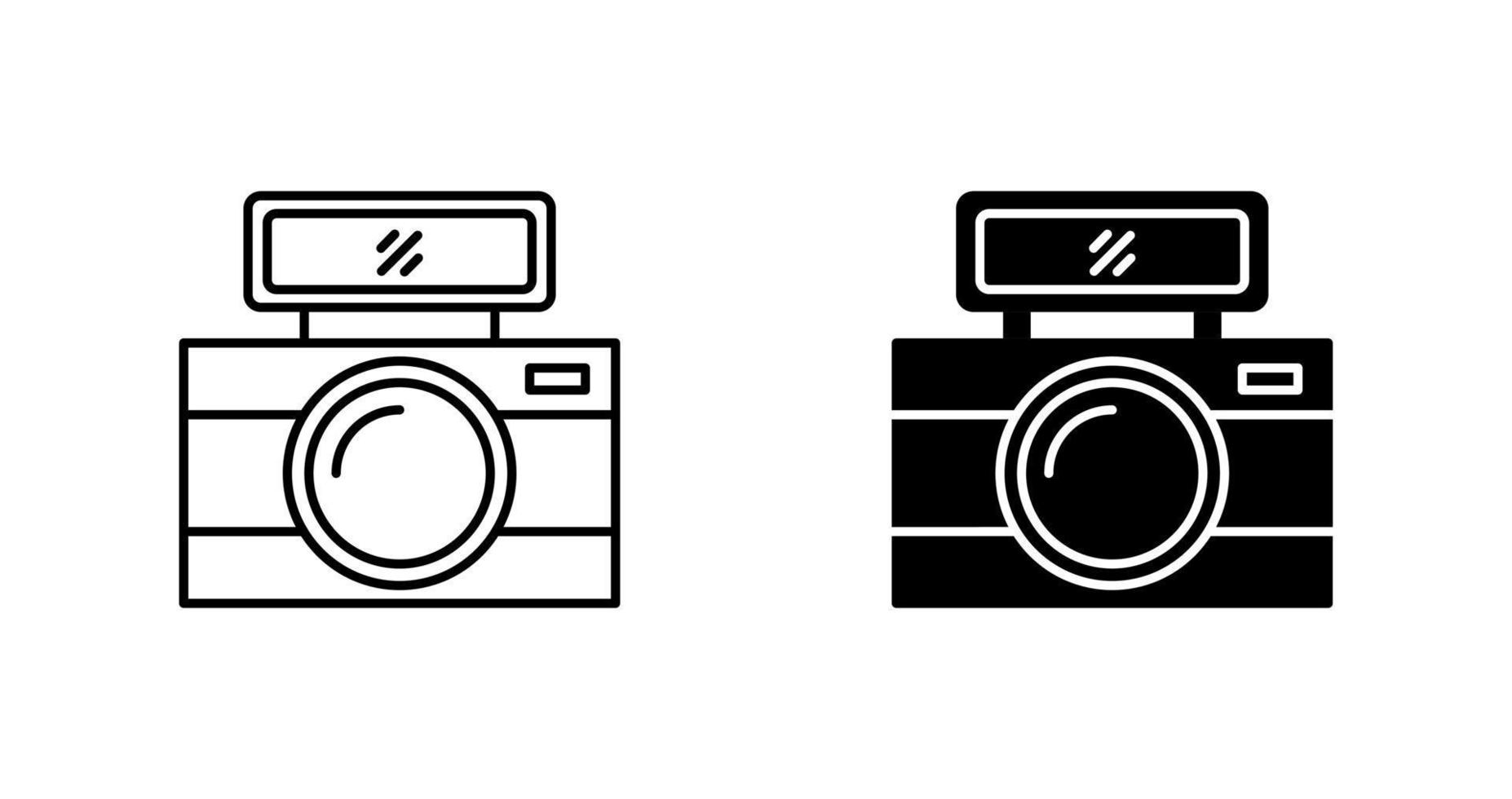 Photo Camera Vector Icon