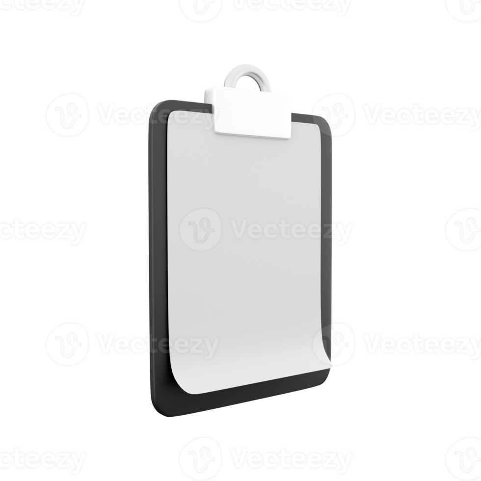 3d render folder. 3d rendering document. 3d render folder for documents on white background png