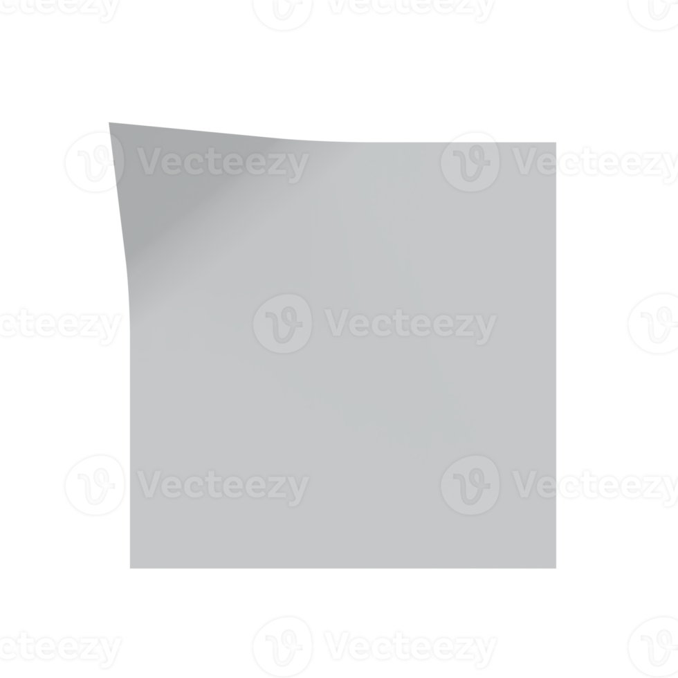 Paper backdrop. 3d render png
