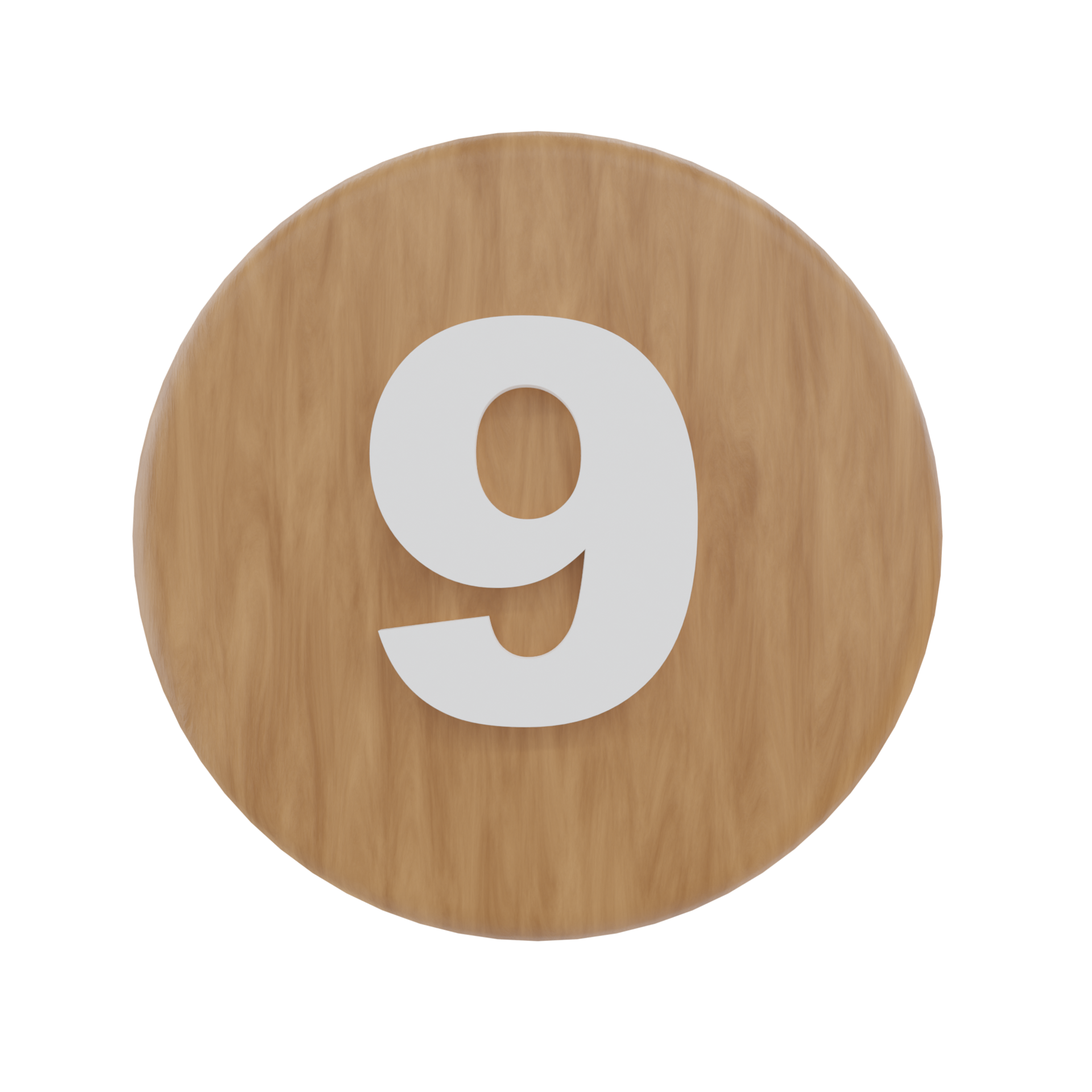 number-9-on-shape-round-22286187-png