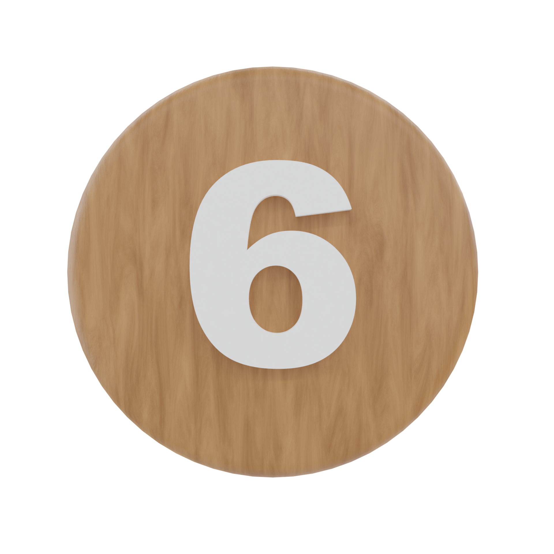 number-6-on-shape-round-22286553-png