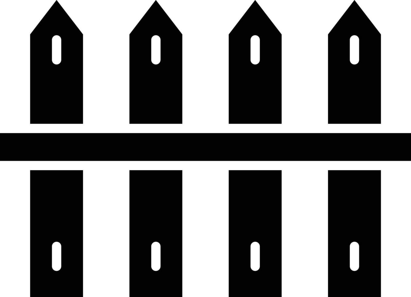 Vector Design Fence Icon Style