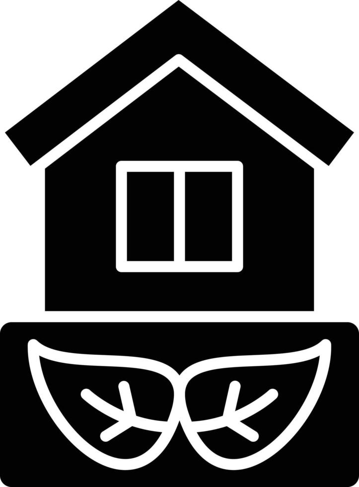 Vector Design Eco House Icon Style