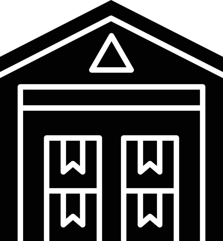 Vector Design Warehouse Icon Style