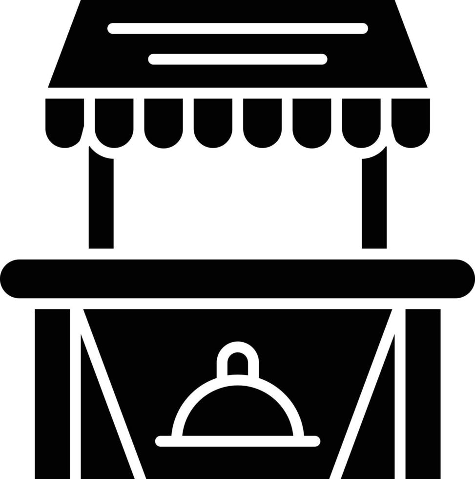 Vector Design Food Stall Icon Style