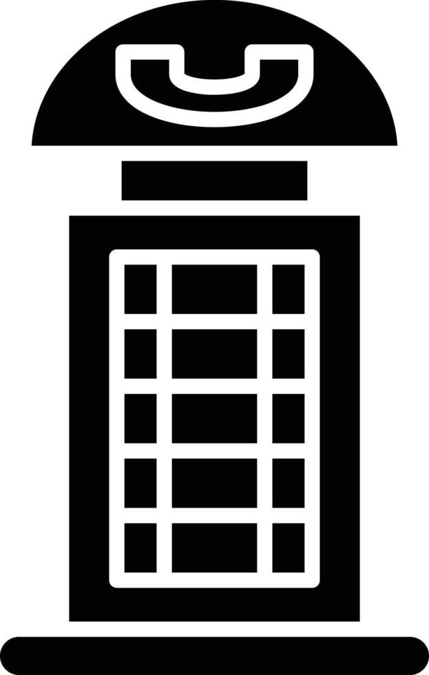 Vector Design Phone Booth Icon Style